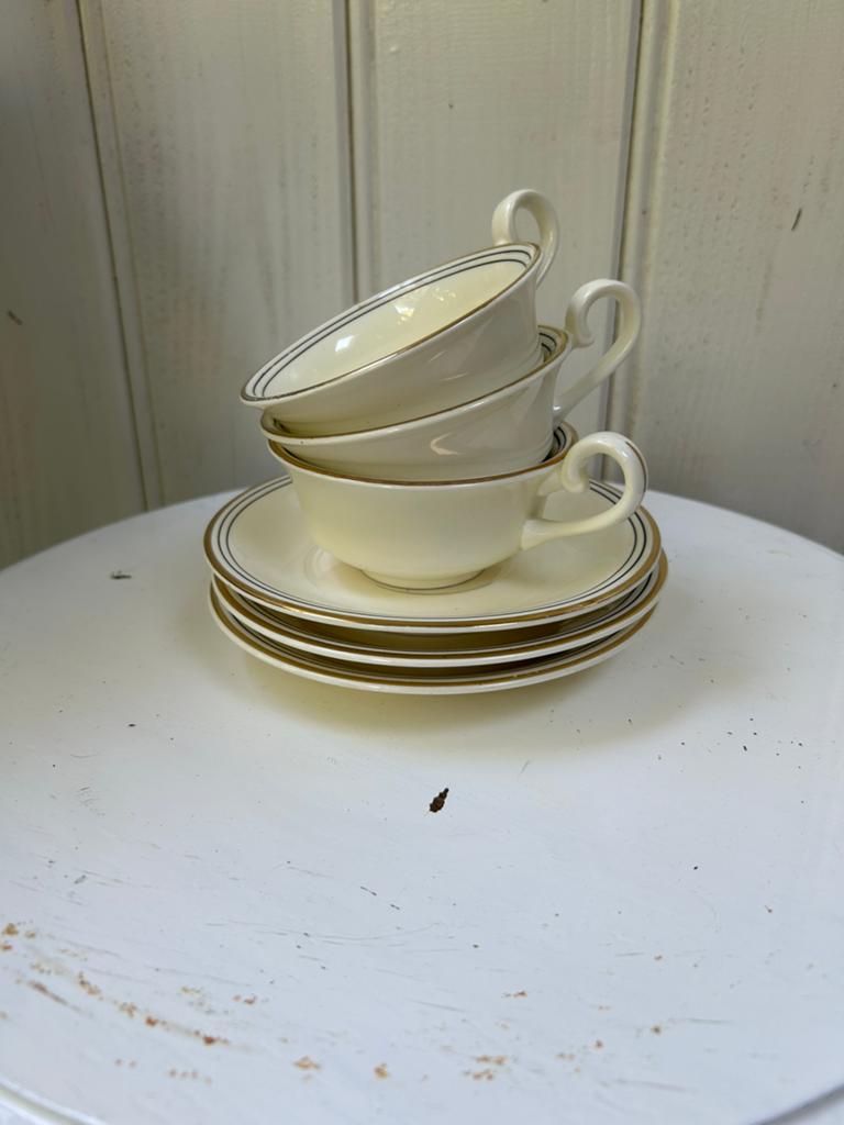 3 kop en schotels, Mosa, Ophalen of Verzenden