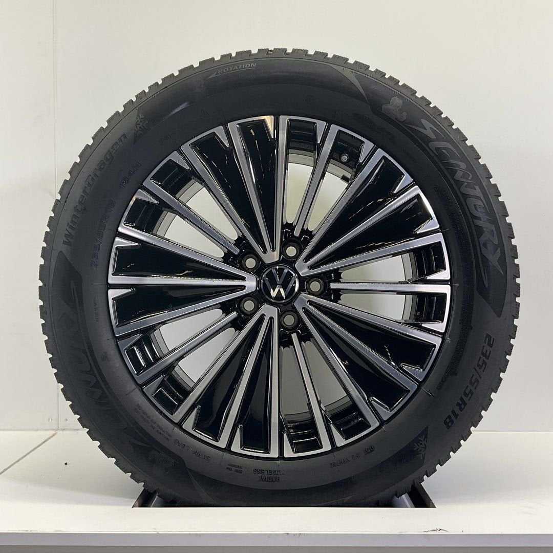 VOLKSWAGEN TIGUAN TAYRON VELGEN SET WINTERBANDEN 18 INCH, 18 inch, Gebruikt, -, -