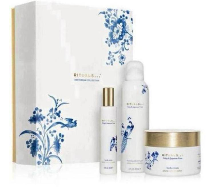 Rituals Amsterdam Collection Giftset L 💙🤍🎁 Nieuw!, Ophalen of Verzenden, Nieuw, Bad & Douche