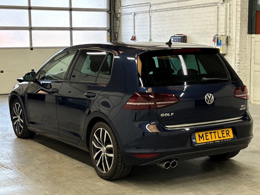 Volkswagen Golf 1.4 TSI ACT Highline | Navigatie | Cruise co, Auto's, Voorwielaandrijving, Euro 5, 4 cilinders, Blauw