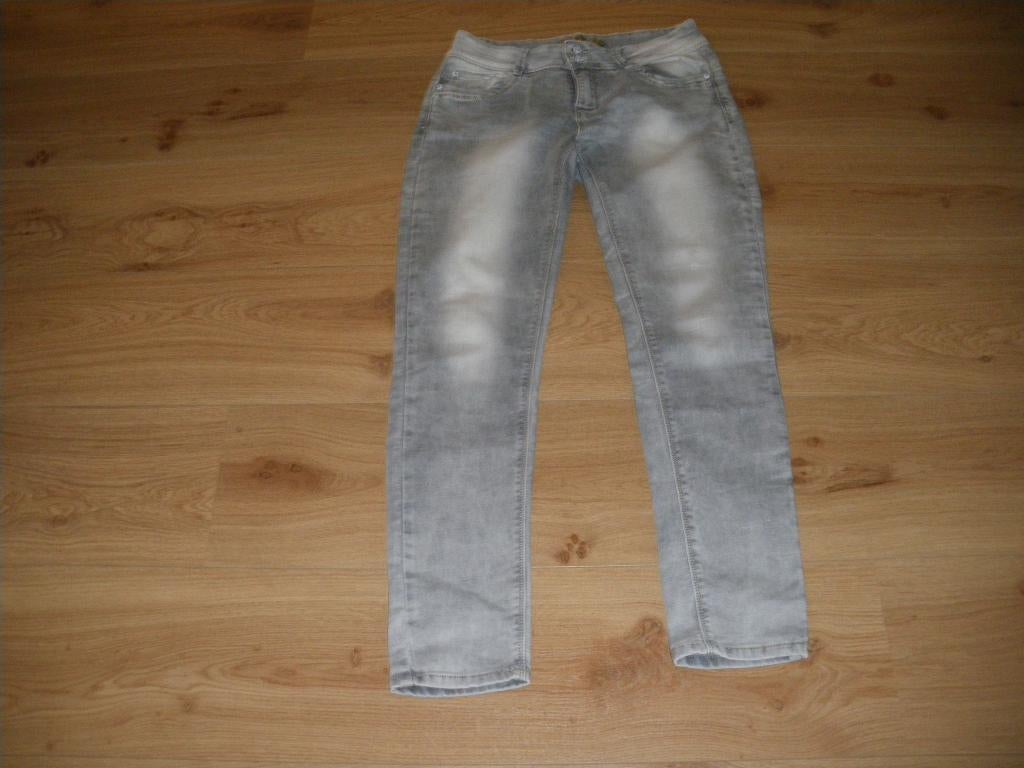 hele mooie licht grijze zomer spijkerbroek mt 38 my christy, Maat 38/40 (M), Ophalen of Verzenden, Zo goed als nieuw, Grijs