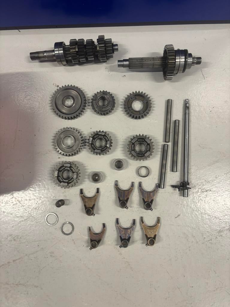 Suzuki GSX1400 Versnellingsbak Tandwielen Schakelvorken, Motoren, Ophalen of Verzenden, Gebruikt