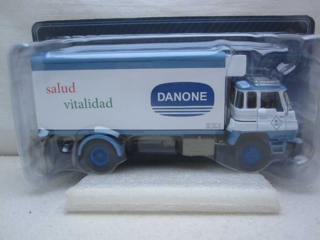 Barreiros 42/20 Koelwagen 1971 Danone 1:43 Atlas / Salvat, Ophalen of Verzenden, Nieuw, Bus of Vrachtwagen, Overige merken