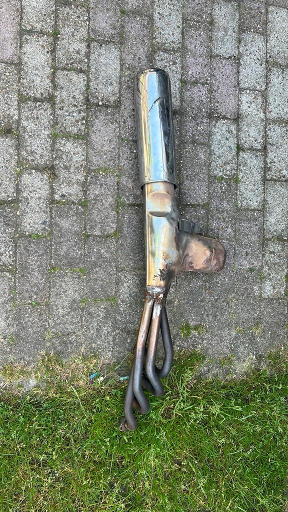 Uitlaat k1100 zonder kat ( past ook op k100-16v), Motoren, Ophalen of Verzenden