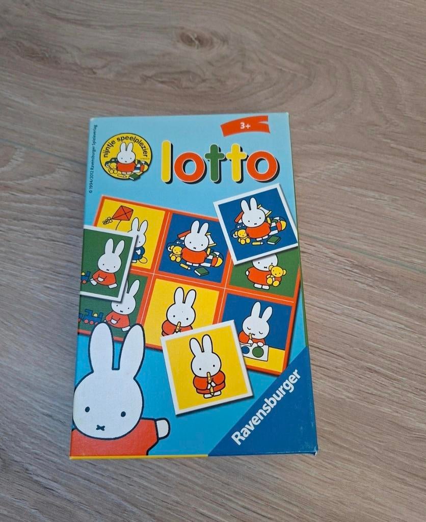 Nijntje lotto kind spel, Ophalen of Verzenden, Gebruikt, Ontdekken