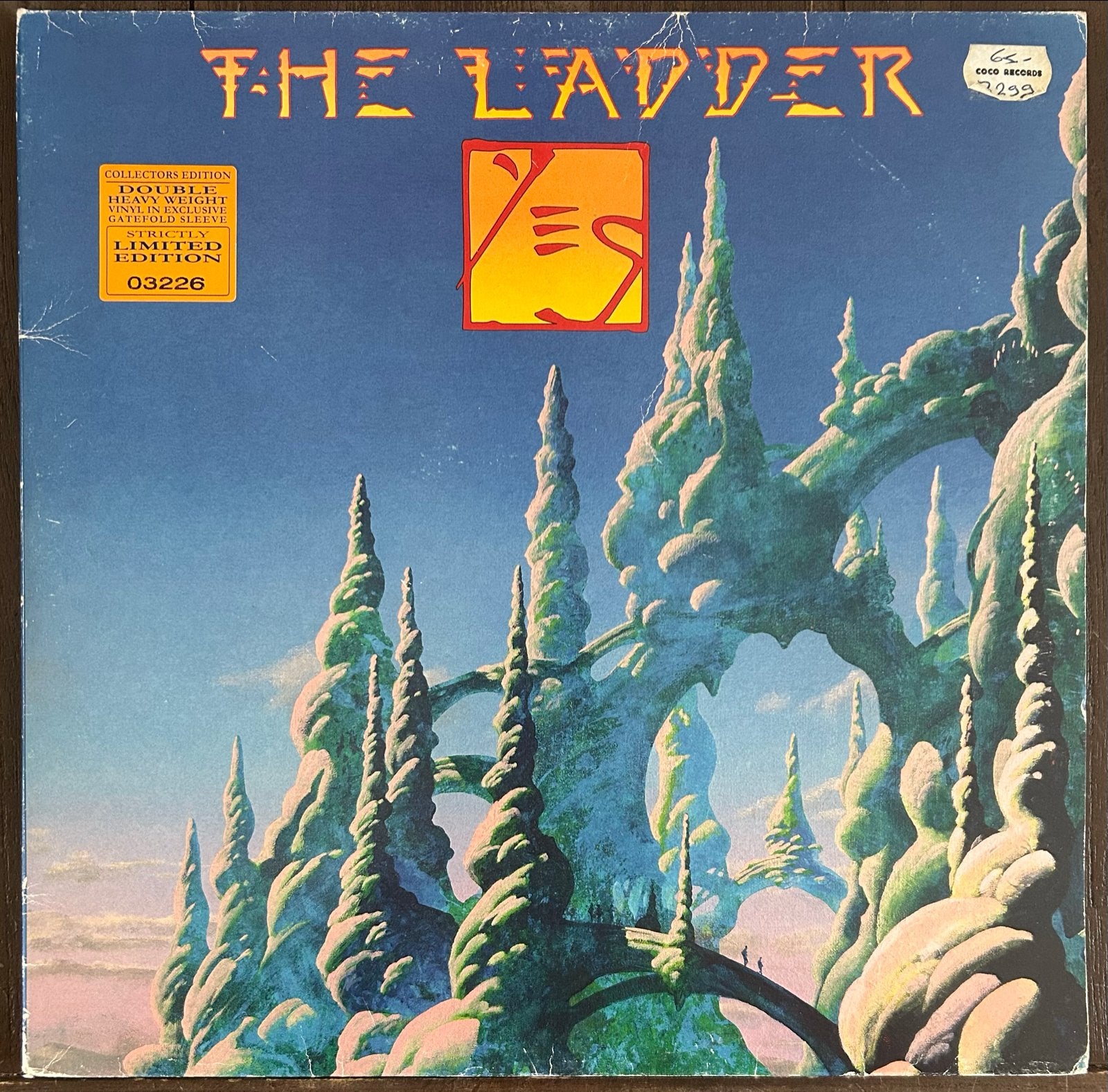 Yes - The Ladder (Collectors Edition Dubbel LP), Progressive Rock, Ophalen of Verzenden, Zo goed als nieuw, 12 inch