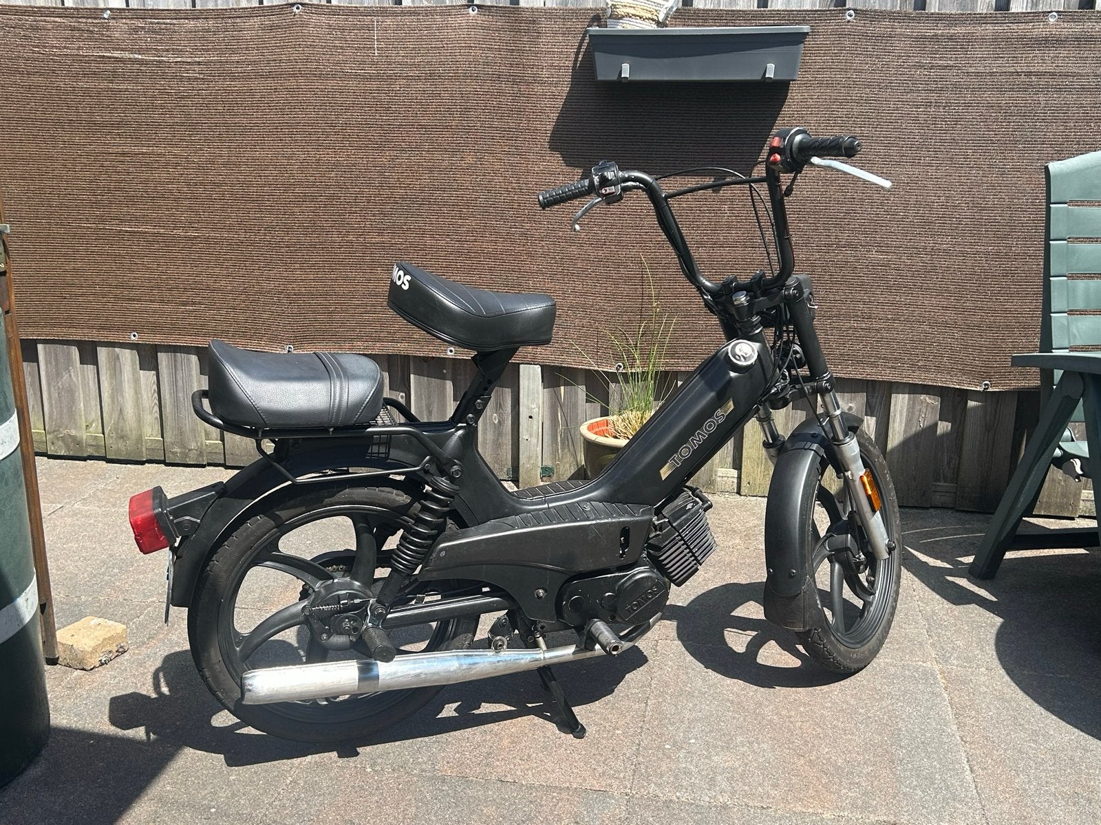 Tomos a3 snorfiets - Zwart, Goede Staat, Fietsen en Brommers, Brommers | Tomos, Ophalen, Gebruikt, Overige modellen, 2 versnellingen
