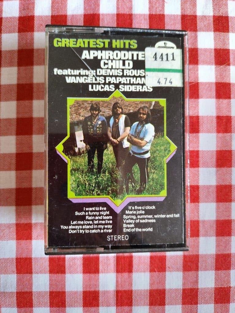 Cassettebandje Aphrodite's Child, Ophalen of Verzenden, Gebruikt, Overige formaten, Poprock