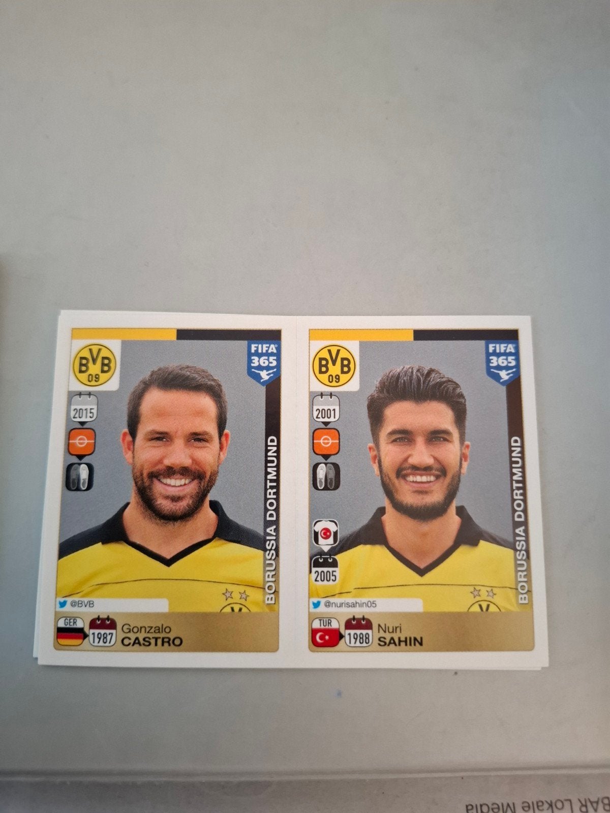 Sticker FIFA 365 Nuri Sahin, Verzamelen, Ophalen of Verzenden, Nieuw, Buitenlandse clubs, Poster, Plaatje of Sticker