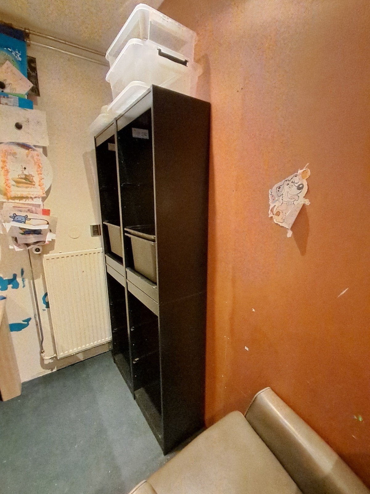 Ikea Trofast kast zwart - Handige opbergoplossing, Huis en Inrichting, Kasten | Boekenkasten, Ophalen, Gebruikt, Modern, functioneel