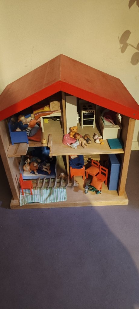 Poppenhuis, Ophalen, Gebruikt, Poppenhuis