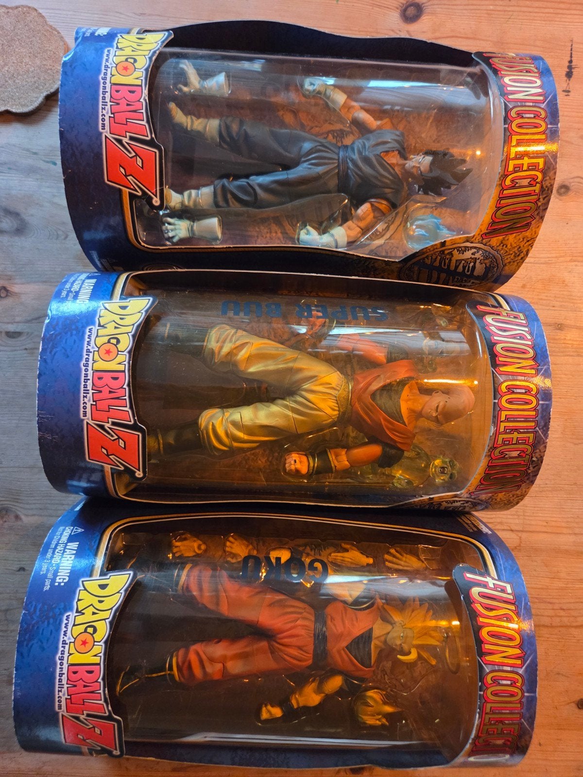 Dragon Ball Z Fusion Collection Actiefiguren Set (3 stuks), Ophalen of Verzenden