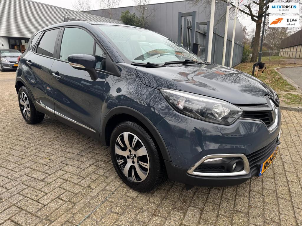 Renault CAPTUR 0.9 TCe Authentique navi, cruise, elec pakket, Auto's, Voorwielaandrijving, Stof, Gebruikt, Huisgarantie