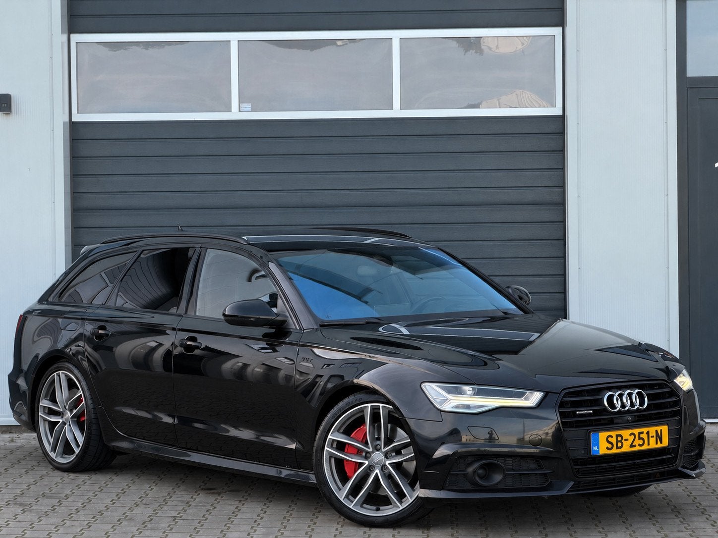 Audi A6 Avant 3.0 TDI BiT quattro 320PK+ S-Line / Led / Vol, Auto's, Automaat, Gebruikt, 320 pk, Leder en Stof