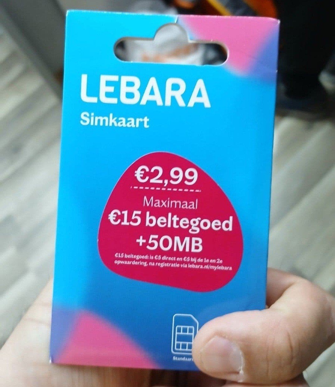 Partij lebara 100 stuks of meer Becikhbaar, Verzenden, Nieuw, KPN, Simkaart
