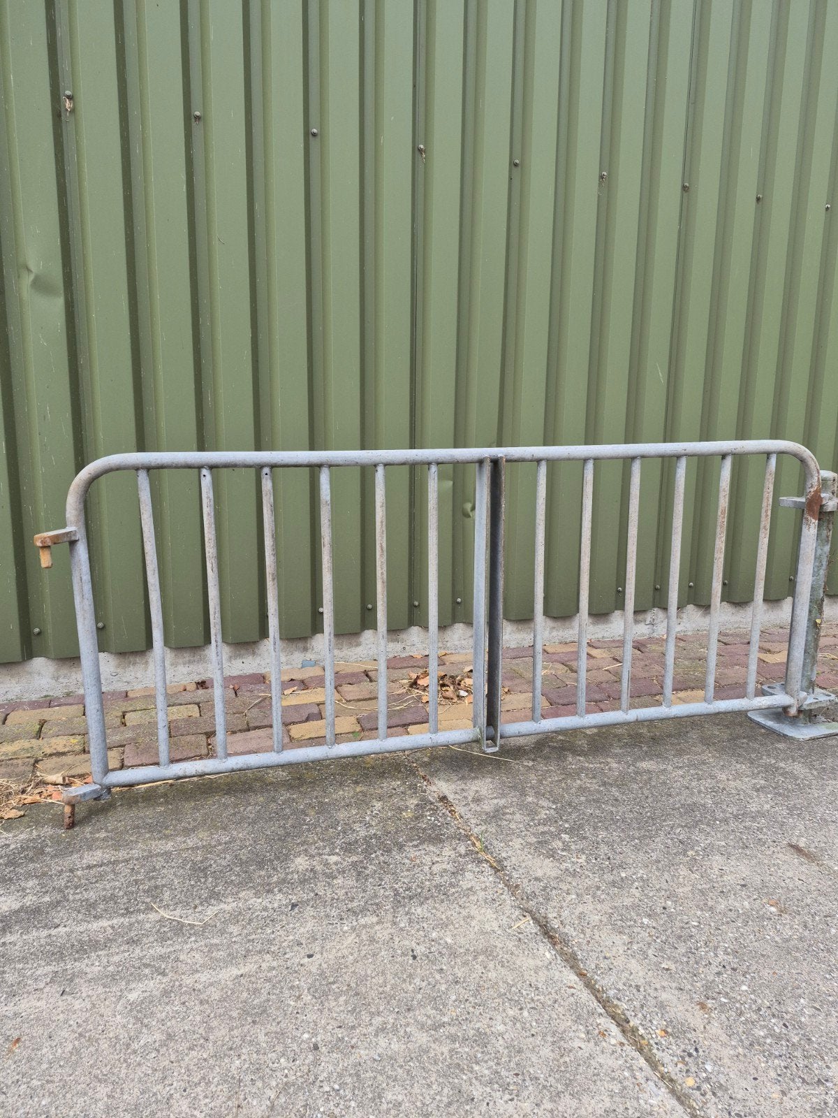 Koppelbare hekken, Ophalen, Met poort, Gebruikt, Tuinhek