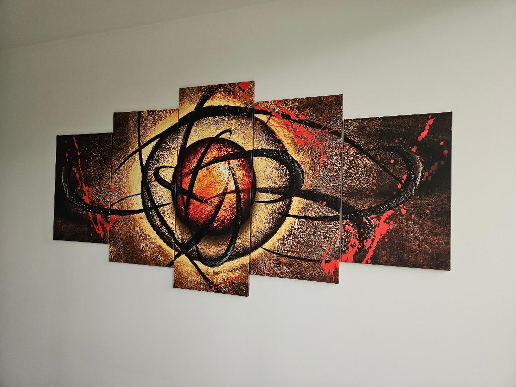 Te koop 5-luik schilderij, Antiek en Kunst, Ophalen