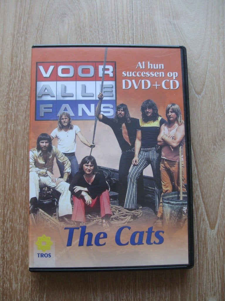 DVD + CD The Cats - Voor alle fans, Cd's en Dvd's, Dvd's | Muziek en Concerten, Alle leeftijden, Ophalen of Verzenden, Zo goed als nieuw