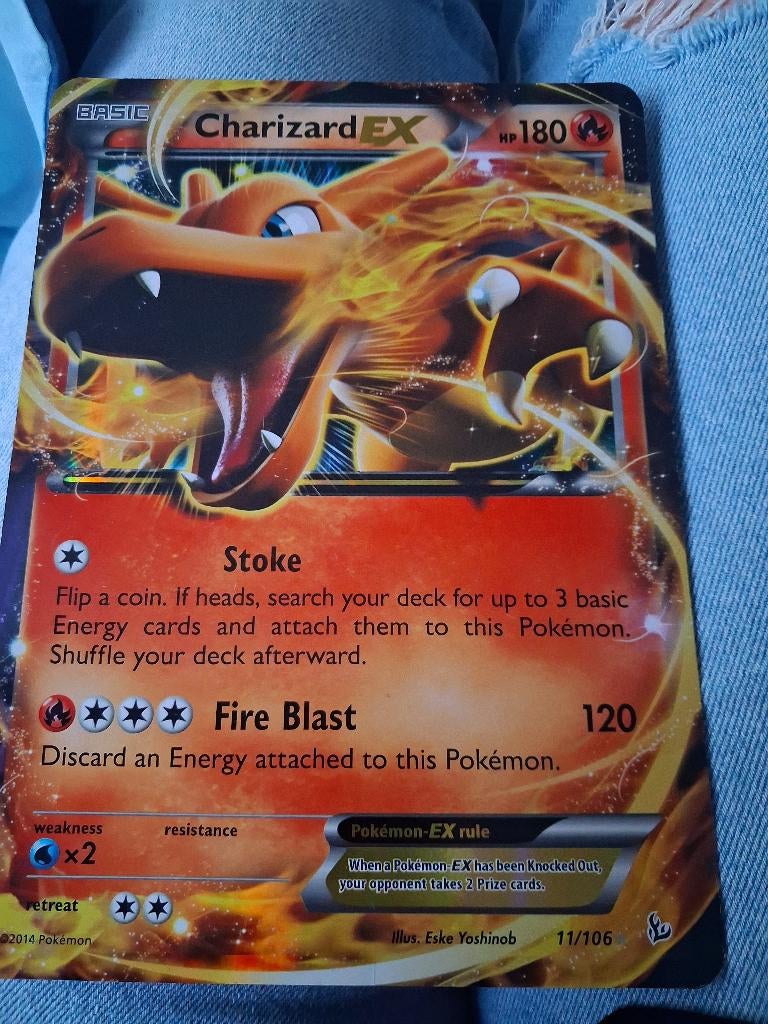Pokemon jumbo kaart, Ophalen of Verzenden, Gebruikt, Losse kaart