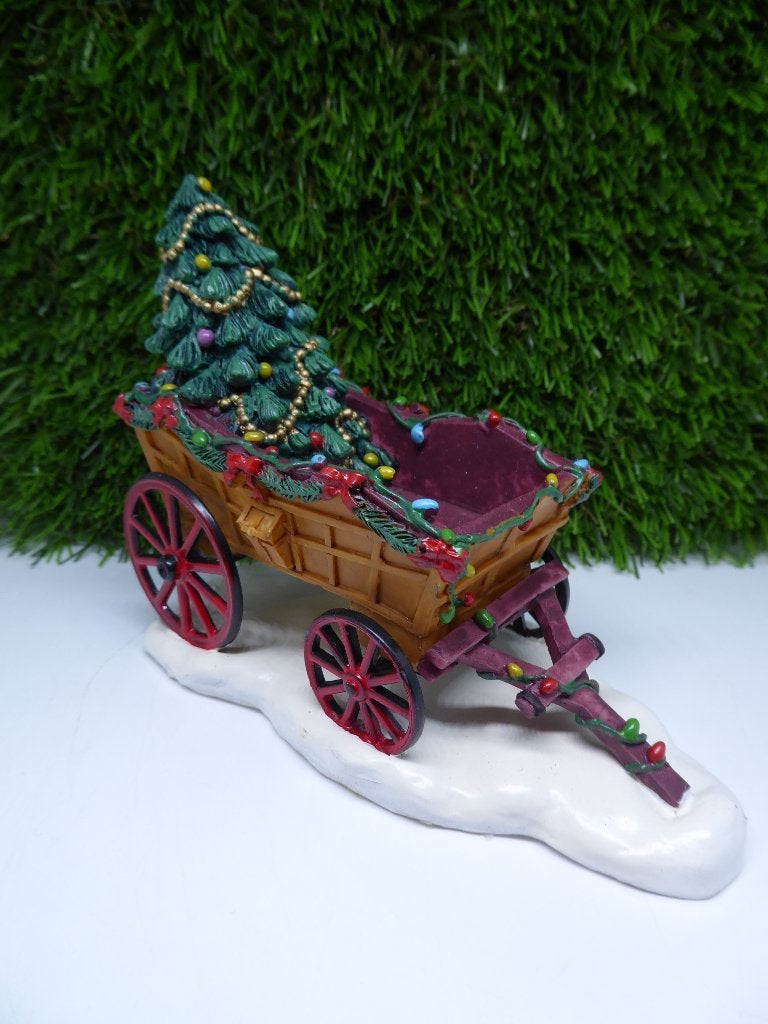 Lemax Item  - Farm wagen - Ik ruim alles op, Ophalen of Verzenden, Zo goed als nieuw