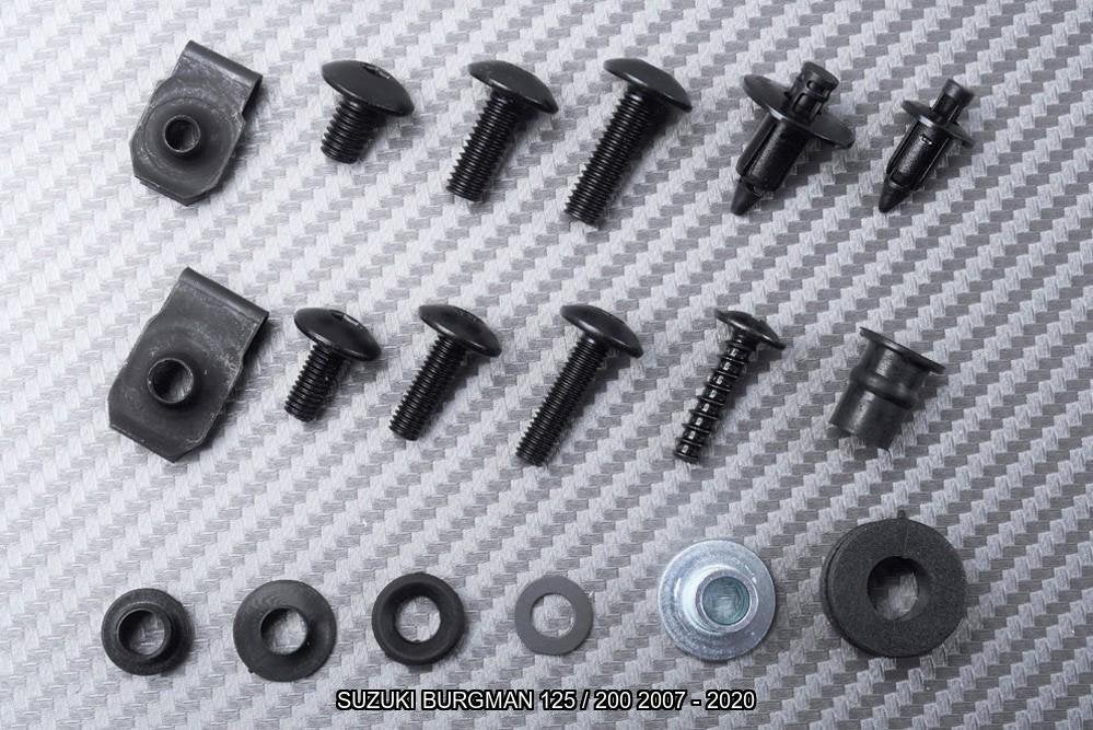Kuip bouten set voor SUZUKI BURGMAN 125 / 200 2007 - 2020, Ophalen of Verzenden, Nieuw