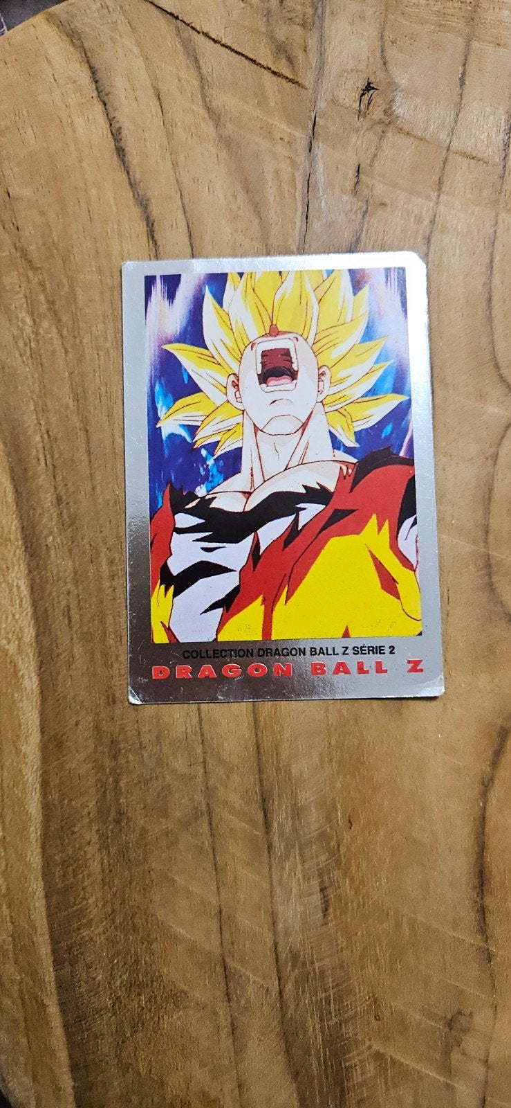 Dragon Ball Z - Son Goku Plaatje (Serie 2, nr. 105), Ophalen of Verzenden, Overige figuren, Gebruikt, Plaatje, Poster of Sticker