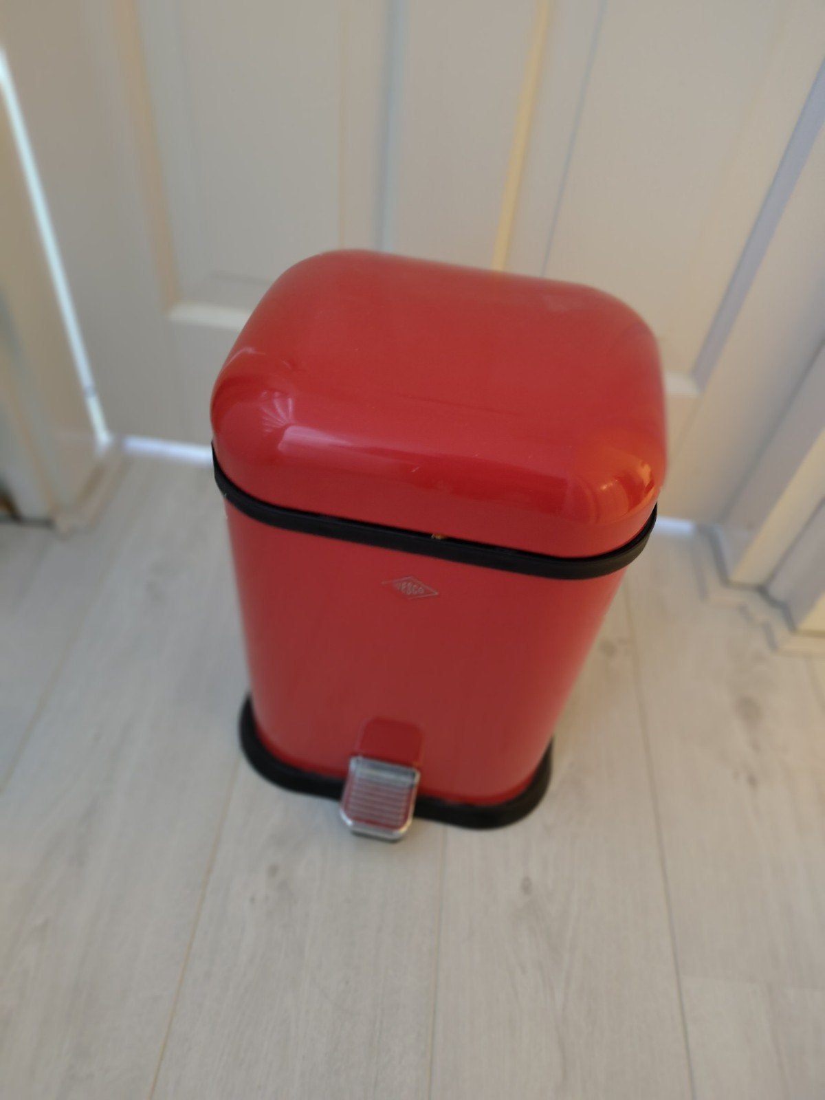 Wesco Single Boy 13L Pedaalemmer - Rood, Ophalen, Gebruikt, Met pedaal, Metaal