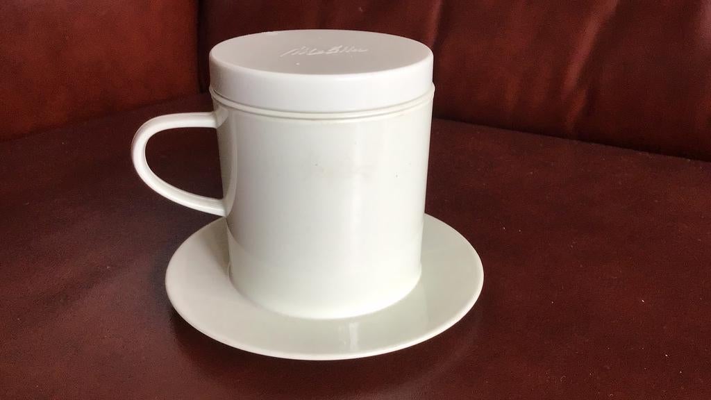 Melitta koffiefilter voor 1 beker uit de jaren 50, Overige materialen, Overige typen, Ophalen of Verzenden, Zo goed als nieuw