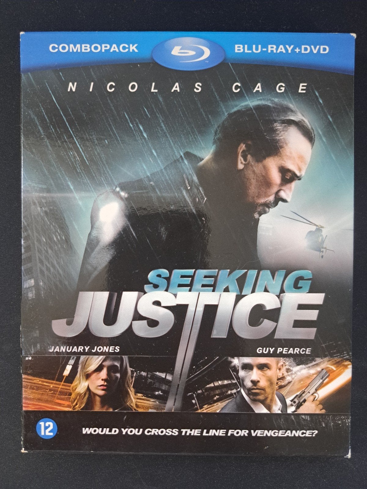 Seeking Justice (Blu-ray + DVD) slipcover, Nederlands, Ophalen of Verzenden, Vanaf 12 jaar, Gebruikt