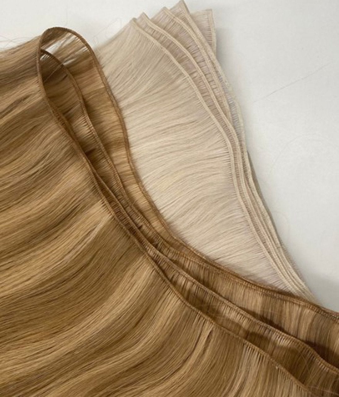 UITVERKOOP haar extensions tape en genius weft, Ophalen of Verzenden, Nieuw, Pruik of Haarverlenging