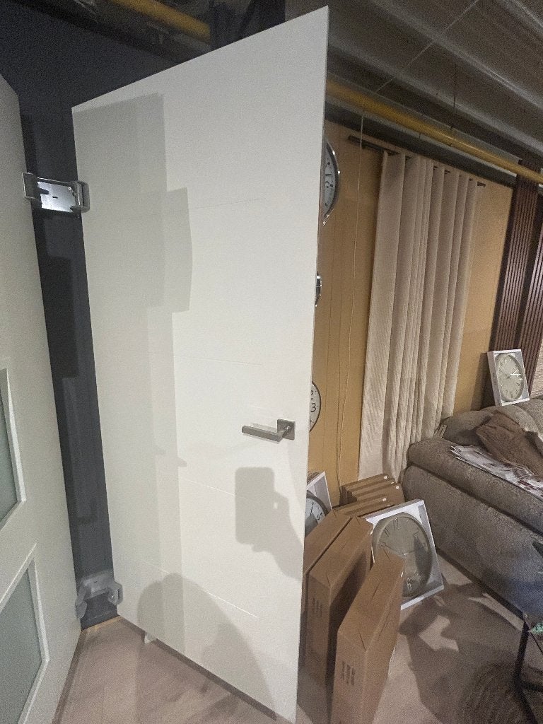 Showmodel  opdekdeur Rabat, Ophalen, 80 tot 100 cm, Binnendeur, Zo goed als nieuw