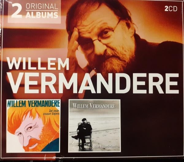 747 - 2 ORIGINAL ALBUMS - WILLEM VERMANDERE - 2CD, Cd's en Dvd's, Cd's | Nederlandstalig, Verzenden, Zo goed als nieuw, Rock