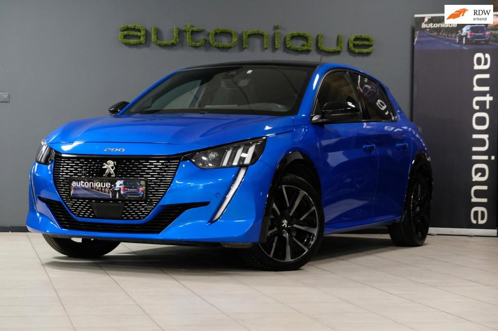 Peugeot 208 1.2 PureTech GT Pack *PANORAMADAK* Leder/Alcanta, 101 pk, Gebruikt, Zwart, 1199 cc