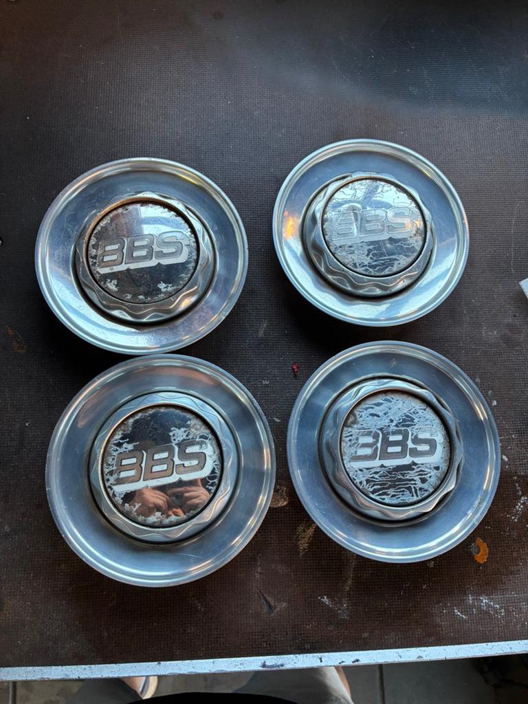 BBS Rc naafdoppen origineel, Ophalen of Verzenden, Gebruikt