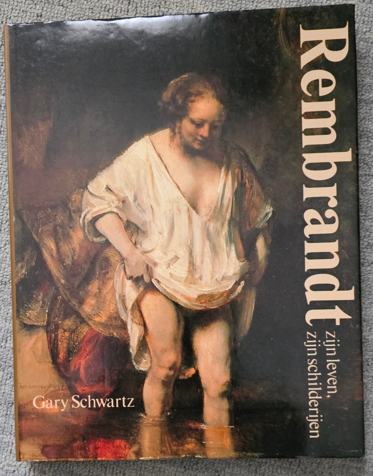 Rembrandt: zijn leven, zijn schilderijen - Gary Schwartz, Boeken, Ophalen of Verzenden, Gelezen, Overige onderwerpen, Gary Schwartz
