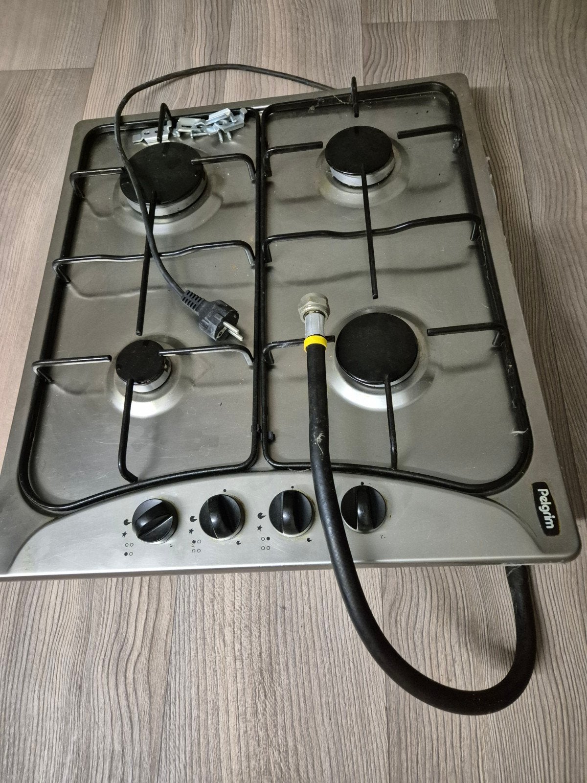 Pelgrim 4-pits gasfornuis - Inbouw, Witgoed en Apparatuur, Fornuizen, Minder dan 85 cm, Nieuw, Inbouw, Gas