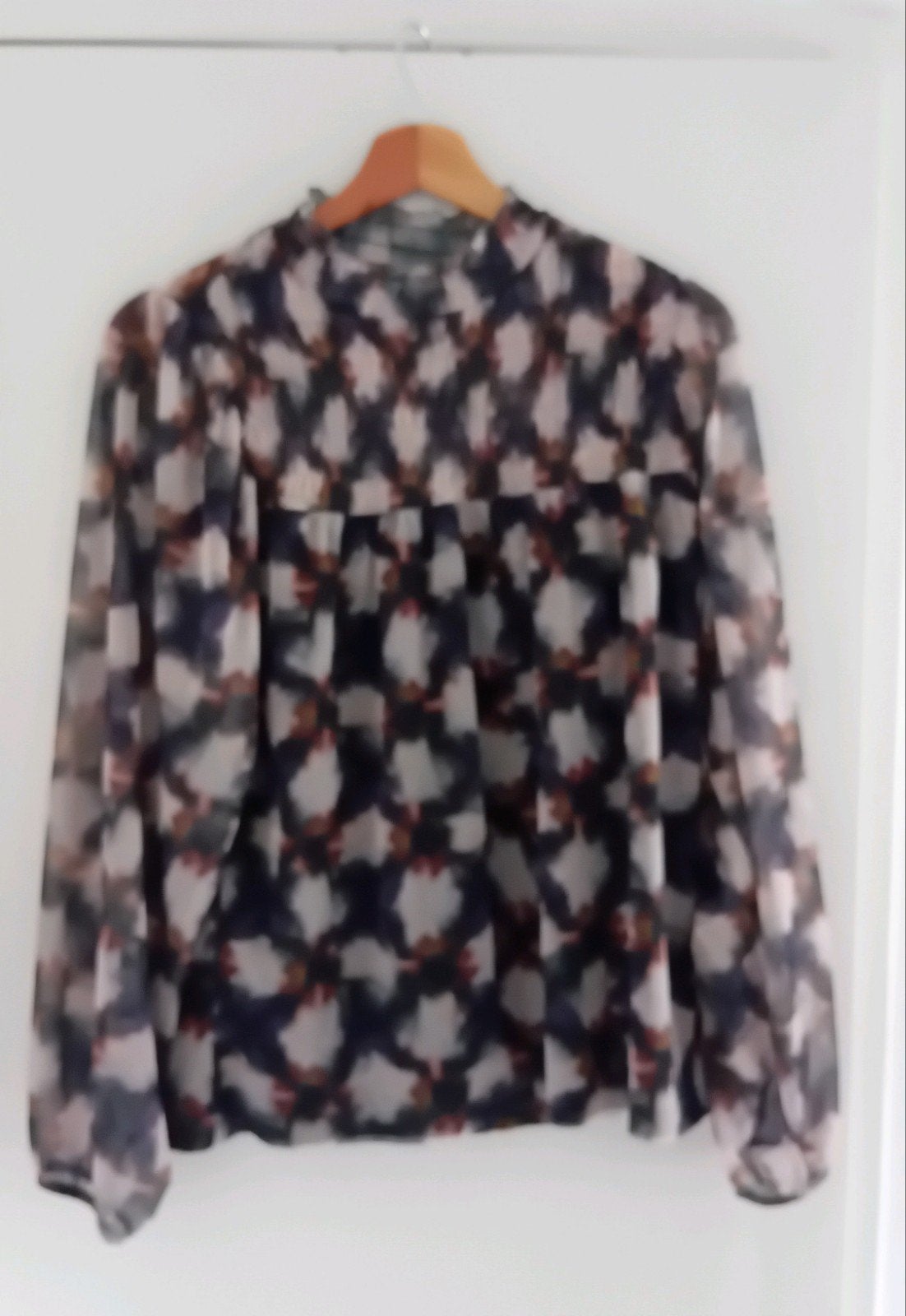 Summum mesh top print bruin beige terra S, Maat 38/40 (M), Summum, Bruin, Ophalen of Verzenden