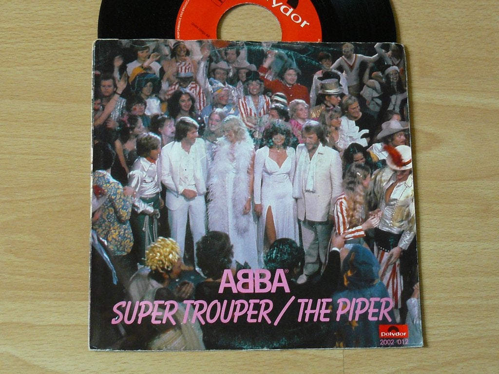 single ABBA * Super trouper, Verzenden, Gebruikt, Pop