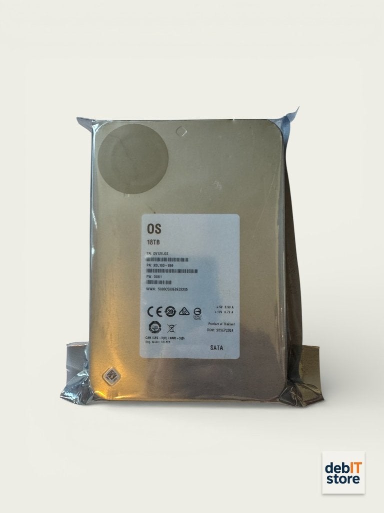 Enterprise 18tb NAS – Server HDD (Nieuw), Seagate, Server, Nieuw, Info@debitstore.nl
