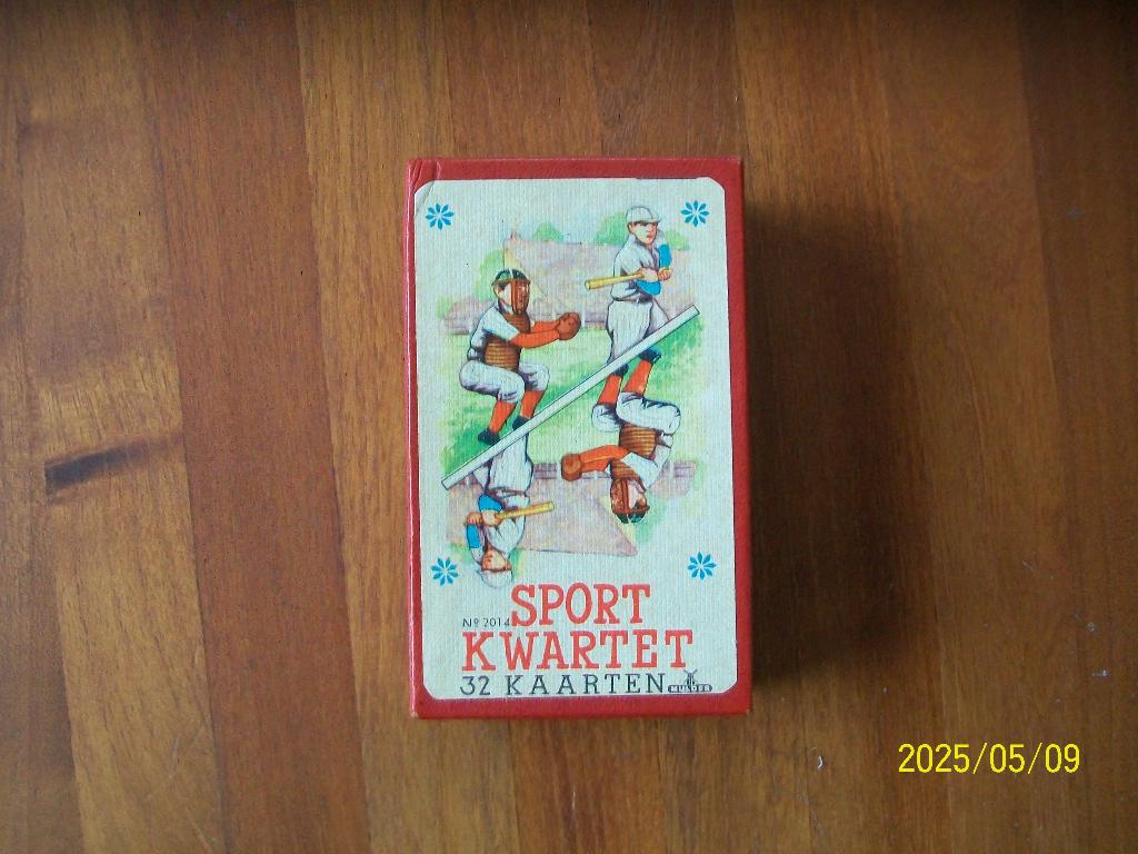 Sportkwartet - 32 kaarten ( Mulder no. 2014), Verzamelen, Speelkaarten, Jokers en Kwartetten, Verzenden, Gebruikt, Kwartet(ten)
