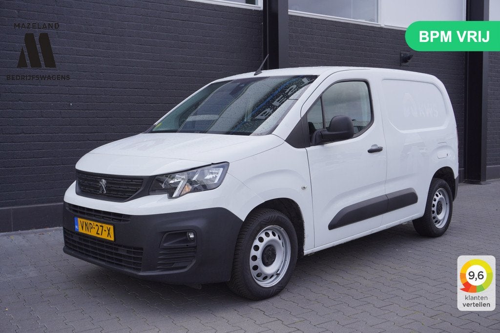 Peugeot Partner 1.5 BlueHDI 130PK Automaat EURO 6 - Airco -, Gebruikt, 4 cilinders, Bedrijf, Diesel