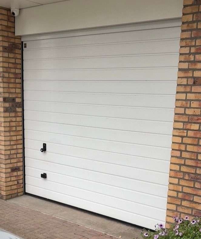 Hormann Garagedeur met SupraMatic S aandrijving, Ophalen, Gebruikt, 120 cm of meer, Garagedeur