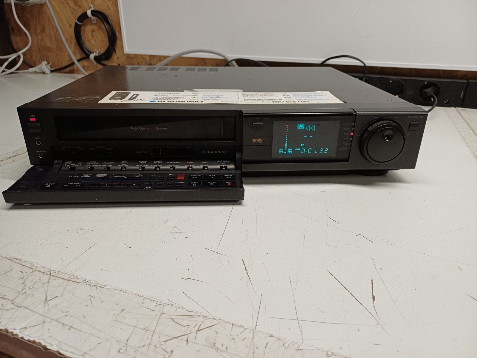 Blaupunkt SVHS speler RTV-915 hifi - Goede staat, werkend, Audio, Tv en Foto, Videospelers, Ophalen of Verzenden, Gebruikt, VHS-speler of -recorder