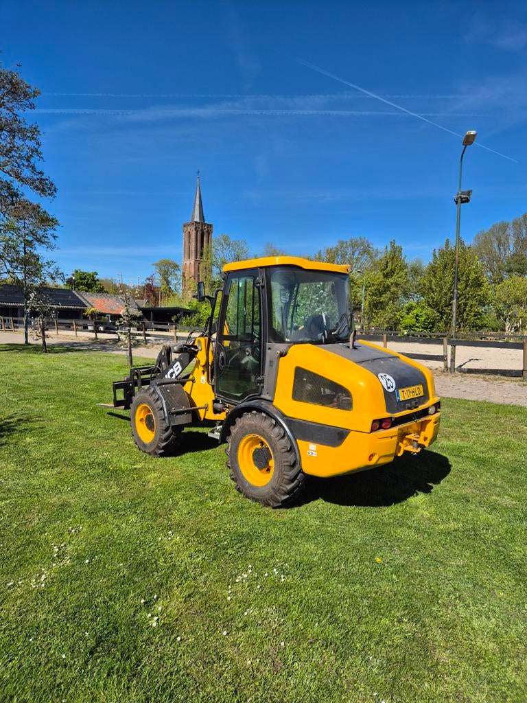 Shovel wiellader JCB 406, Ophalen, Wiellader of Shovel