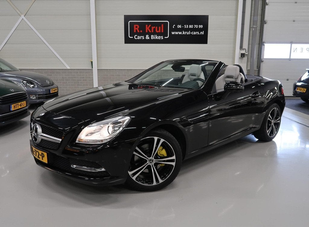 Mercedes-Benz SLK-klasse 200 automaat beige leer nekverwarmi, Auto's, Mercedes-Benz, Bedrijf, Te koop, SLK, ABS, Airbags, Airconditioning