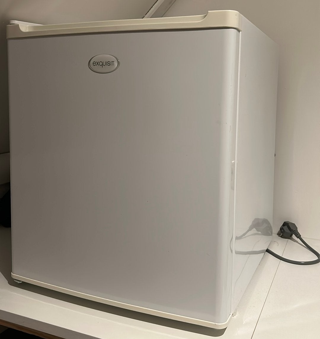 Opzetmodel mini vriezer diepvries Exquisit 34 l model GB05A+, Ophalen, Gebruikt, Minder dan 85 cm, Minder dan 60 cm