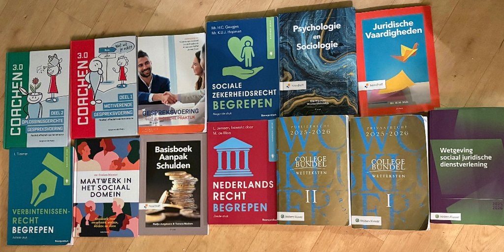 Studieboeken Sociaal Juridische Dienstverlening/Rechten, Noordhoff, Ophalen of Verzenden, Zo goed als nieuw, Nederlands
