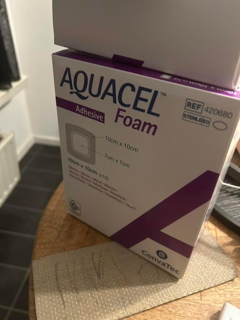 Wond verband aquacel foam 3x, Diversen, Ophalen of Verzenden, Nieuw