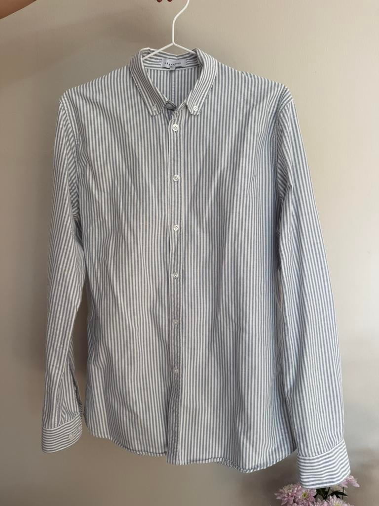 Mannen overhemd LABFRESH - Slim Fit - maat M, Ophalen of Verzenden, Zo goed als nieuw