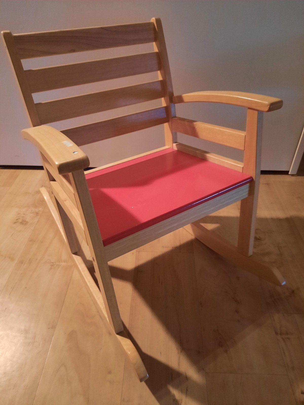 Houten kinder schommelstoel met rode zitting, Ophalen, Overige typen